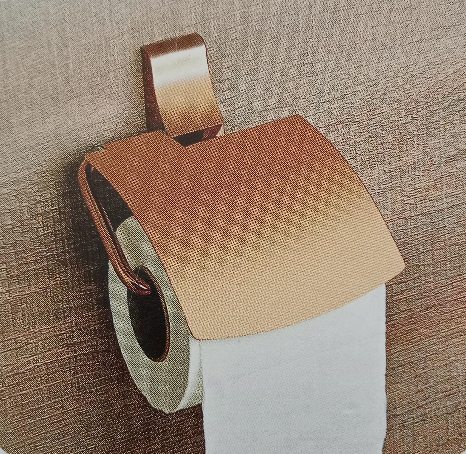 DECOR VILLA PAPER HOLDER WITH LID VI0006